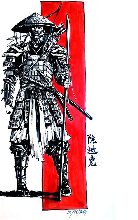 Samurai By Dikeruan Samurai Warrior Tattoo Samurai Drawing Samurai Art