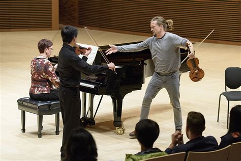 Violin Master Class With Christian Tetzlaff And Lars Vogt Stanford Live