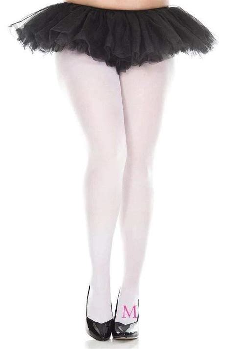 Tights Opaque Coloured Plus Size Fancy Dress Pantyhose Disguises