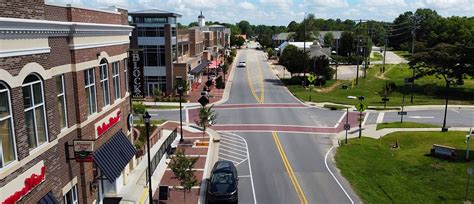 downtown village district area plan holly springs nc official website