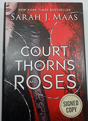 Signed A Court Of Thorns And Roses Hardcover Sarah J Maas 9781681191546 Abebooks
