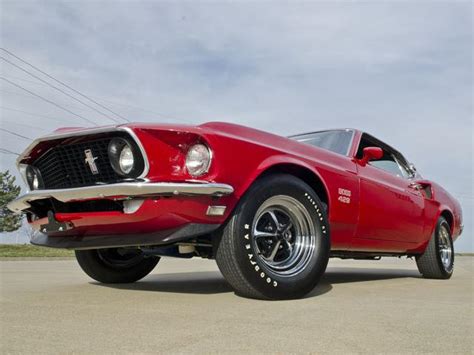 First Candy Apple Red Boss 429 Built And Sold Heading To Auction Carbuzz