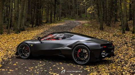 The objective was to increase aerodynamic efficiency, deliver ideal weight distribution, lower the car's centre of gravity as far as possible, and, most importantly of all, seamlessly integrate the new hybrid system.all of this and more has been achieved without impinging on cabin. Ferrari Zenyatta Is A Designer's Vision For A New Hypercar | Carscoops