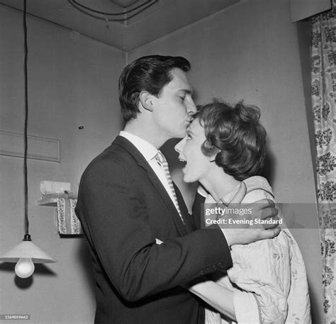 British Actor Jeremy Brett Kisses His Wife Actress Anna Massey On News Photo Getty Images