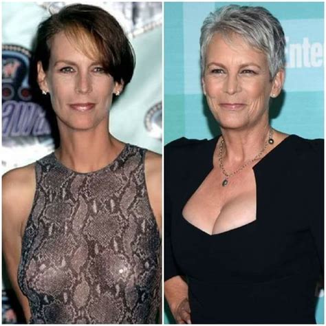 BEFORE AND AFTER Jamie Lee Curtis Babe Jamie Lee Jamie Lee Curtis