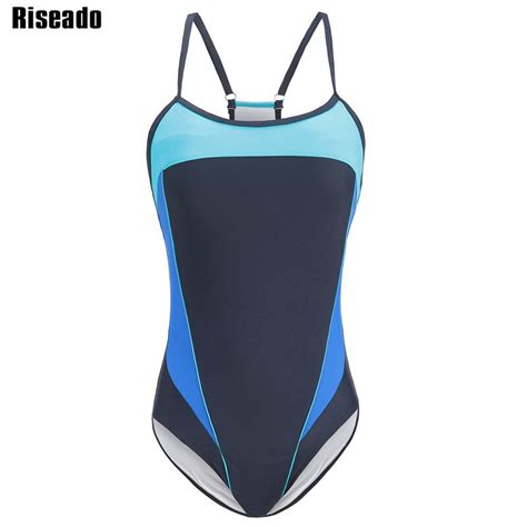 Riseado One Piece Swimsuit Professional Sport Swimming Suit For Women