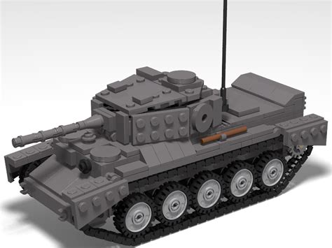 Lego Moc A27 Cromwell Tank By Gunsofbrickston Rebrickable Build