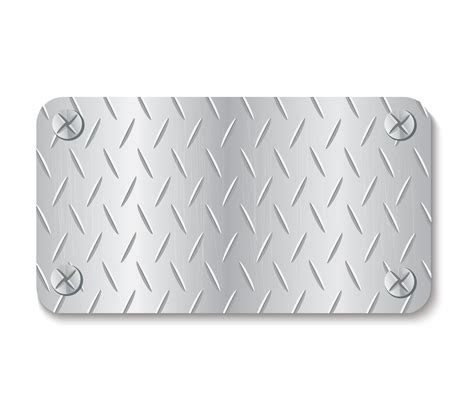 Plate Metal Banner Template 12675912 Png
