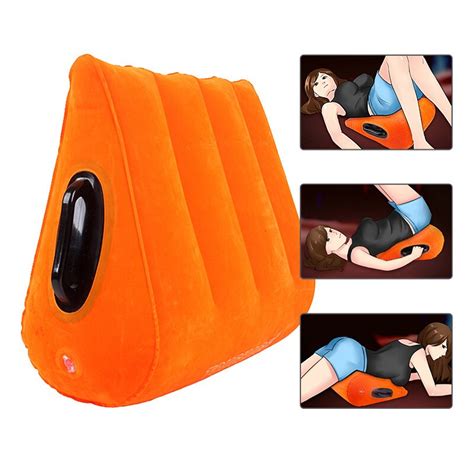 Sex Sofa Inflatable Bed Wedge Inflatable Chair Love Position Cushion Couple Sex Equipment Erotic