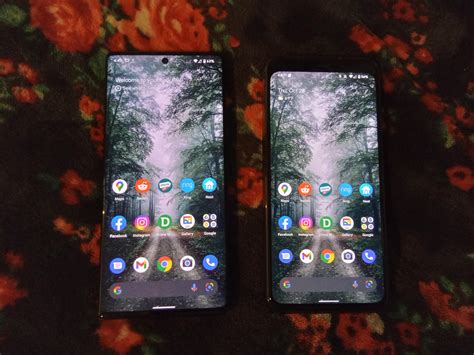 Pixel 6 Pro Next To My Pixel 4xl Just For Size Reference Rpixelphones