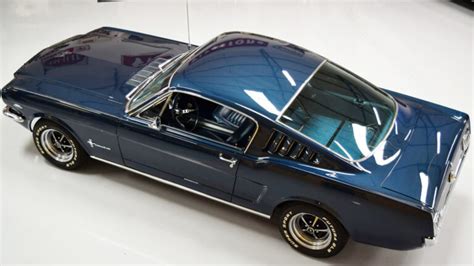 1965 Mustang Fastback Caspian Blue Quality Classics