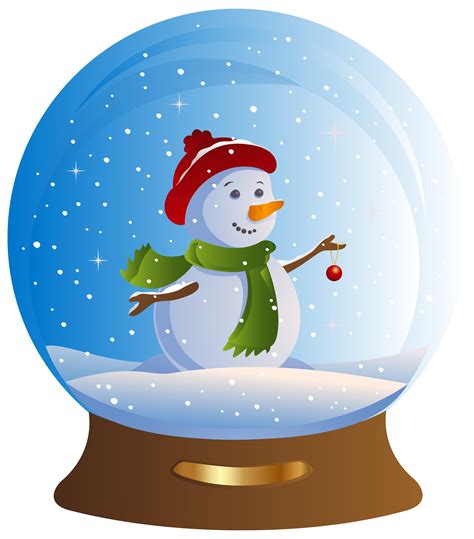 Christmas Snow Globe Png Png Image Collection