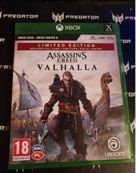 Elad Assassin S Creed Valhalla Limited Edition Xbox One X Series X