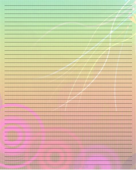 5 Best Images Of Rainbow Writing Paper Printable Rainbow