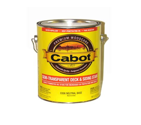 Cabot® Semi-Transparent Deck & Siding Stain (300 Series) - Capitol City 