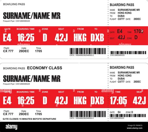Boarding Pass Barcode