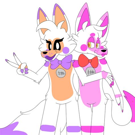 Funtime Foxy And Lolbit Fnaf Drawings Anime Fnaf Fnaf Art Images And Photos Finder