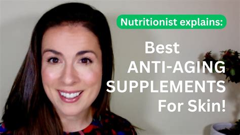 5 Anti Aging Supplements That Actually Work Evidence Based Youtube