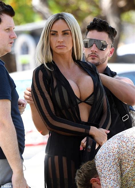 Katie Price Wears Barely There Bikini For Miami Shoot Daily Mail Online