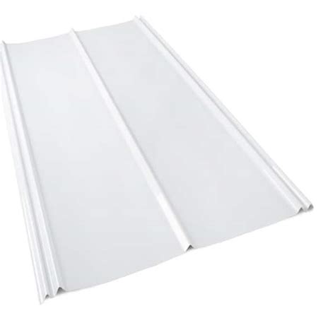 Sunsky 6 Ft 5v Crimp Polycarbonate Roof Panel In White Opal 136839