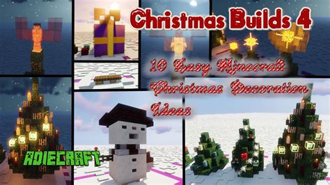 10 Easy Minecraft Christmas Decoration Ideas 114 10 Festive