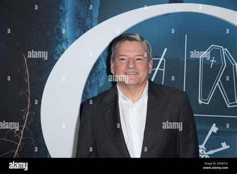 New York New York April Co Ceo And Chief Content Officer At Netflix Ted Sarandos Attends
