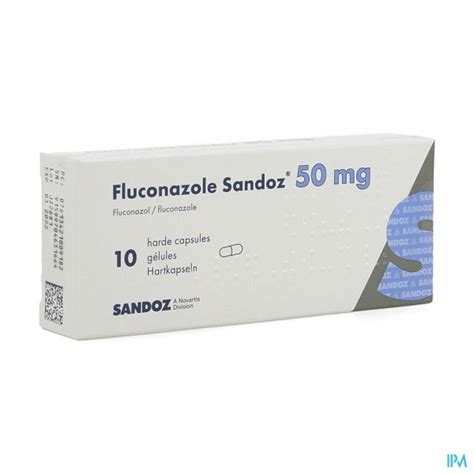 Fluconazole Sandoz Caps 10 X 50 Mg Apotheek Thiels