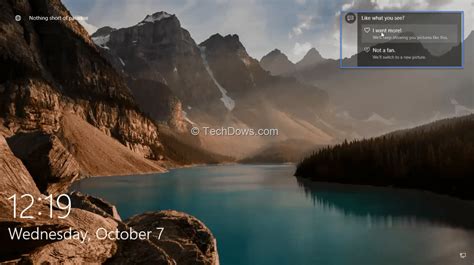 Windows Spotlight Lock Screen Background Picture