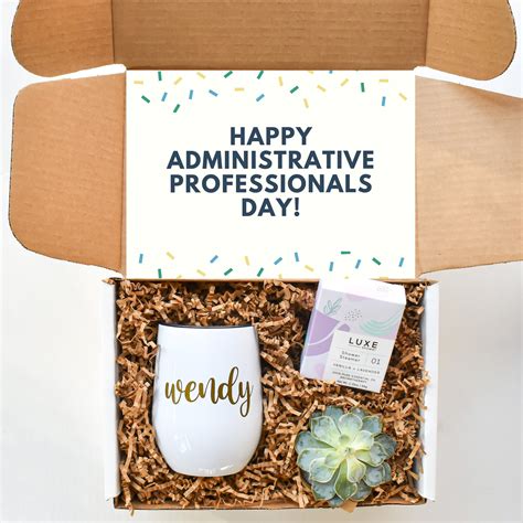 Administrative Professionals Day Gift Box Admin Appreciation | Etsy