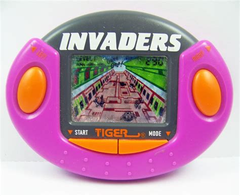 Tiger Electronics Handheld Game Invaders