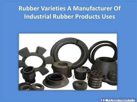 industrial rubber products manufacturer in india