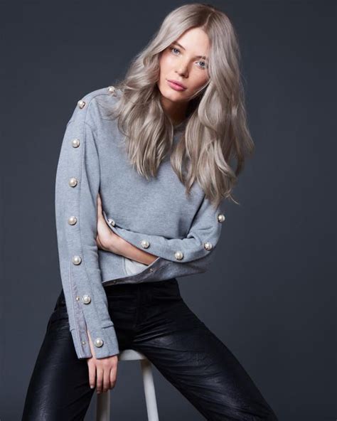 Warm Gray Grey Hair Color Hair Color Trends Warm Grey