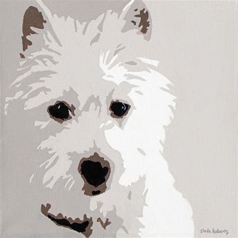Impressions Of A Westie Animal Art Dog Art Animal Paintings