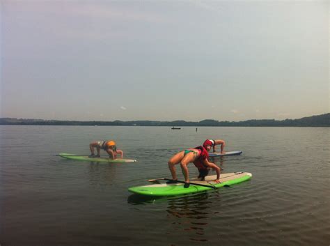 Yoga And Stand Up Paddleboard Class