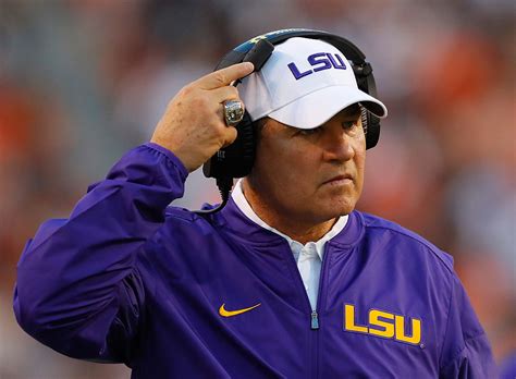 By Firing Les Miles Lsu Shooting For Success That Probably Can T Be Reached