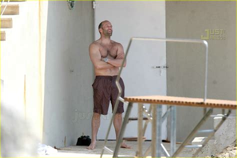 Sexy Statham Goes Shirtless In Cannes Photo Jason Statham