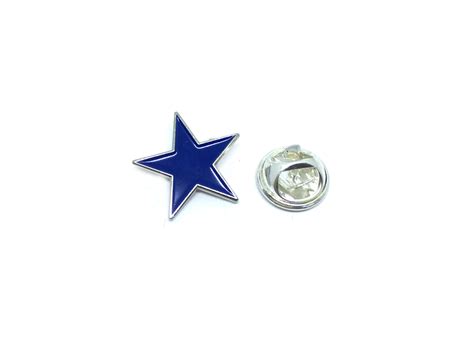 Blue Star Lapel Pin Finox