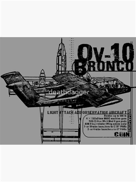 Ov 10 Bronco Poster For Sale By Deathdagger Redbubble