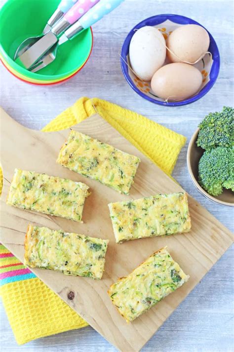 When can i start baby led weaning? Broccoli & Cheese Frittata Fingers - My Fussy Eater | Easy ...