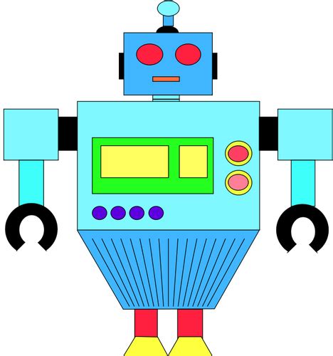Robot Image Public Domain Vectors