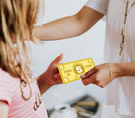 Printable Mom Bucks Play Money Kids Chore And Good Behavior Reward