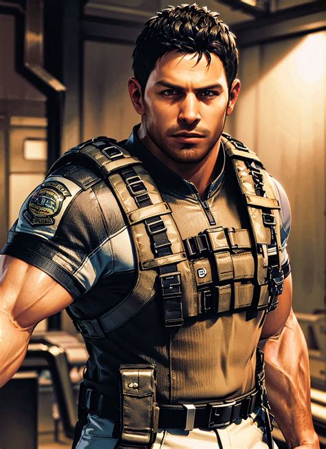 Chris Redfield Re9 On Twitter Chris Redfield Artificial Intelligence By Sadxzero