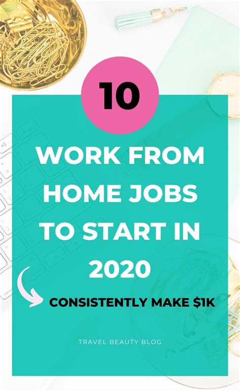The Most Popular Part Time Jobs From Home To Start In 2020 Work From