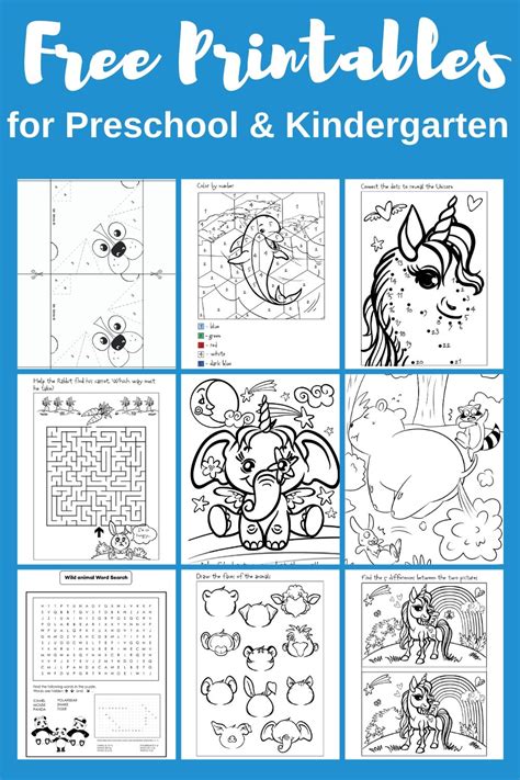 Free Printable Activities For Kids