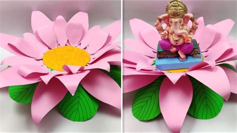 Ganpati Decoration Ideas For Homeganpati Makhar Decoration Idealotus