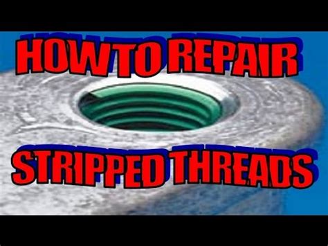 If it won't unscrew, before you cut into the ceiling, try tightening the stem cap on over teflon tape on the threads or maybe epoxy cement. HOW TO REPAIR STRIPPED THREADS WITH A HELICOIL - YouTube