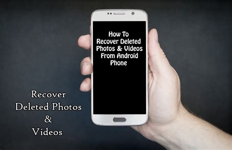 Recover all the photos from your phone with one click. How To Recover Deleted Photos From Android Phone - Trick Xpert