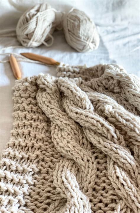 How To Knit A Blanket With Straight Needles