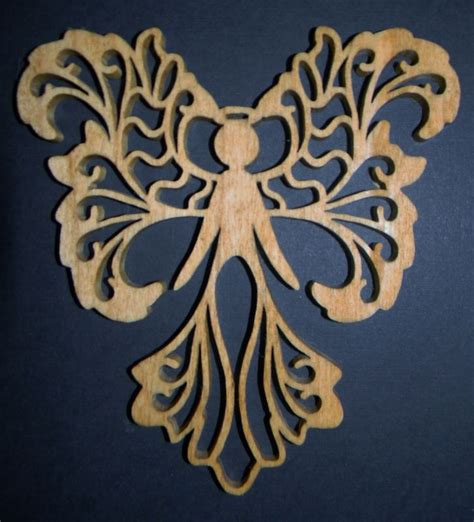 Just Me Angels For The Tree Mdf Scroll Saw Patterns Free Scroll