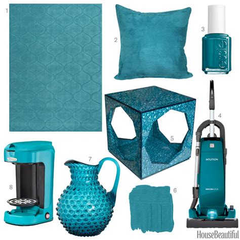 We've got the blues this season when it comes to paint colors, and we're particularly crushing on teal. Teal Home Accessories - Teal Home Decor